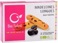 Mängden socker i Madeleines Longues aux Raisins