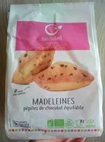 Mängden socker i Madeleines pépites de chocolat équitable