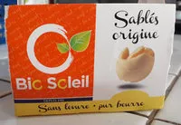 Mängden socker i Sables Natures Au Beurre