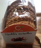 Mängden socker i Sablés noisettes