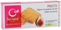 Mängden socker i Palets figues et graines de lin farine d'épeautre