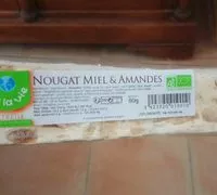 Mängden socker i Nougat miel & amandes