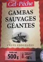 Mängden socker i Gambas sauvages géantes GELPECHE, 10 pièces