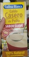 Mängden socker i Caldo casero de pollo sabor suave