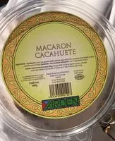 Mängden socker i Macaron cacahuete