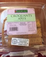 Mängden socker i Croquants anis