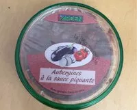 Mängden socker i Aubergine à la sauce piquante