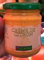 Mängden socker i Creme de citron