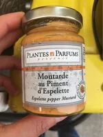 Mängden socker i Moutarde au piment d'espelette