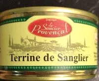 Mängden socker i Terrine de Sanglier