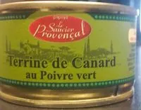 Mängden socker i terrine de canard