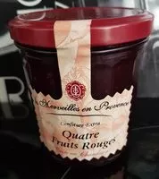 Mängden socker i Confiture extra - Quatre fruits rouges