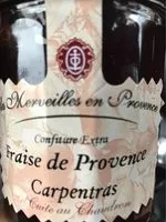 Mängden socker i Confiture fraise de provence