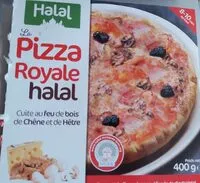 Mängden socker i La pizza royal halal