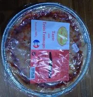 Mängden socker i Tarte aux 3 fromages