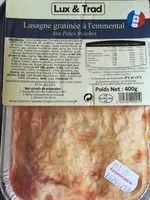 Mängden socker i Lasagnes gratinees à l emmental