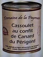 Mängden socker i Cassoulet au confit de canard du Périgord