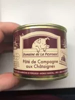 Mängden socker i Pâté de campagne aux châtaignes