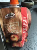 Mängden socker i Compote pomme fraises