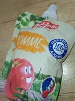 Mängden socker i Compote Pomme Millefruits