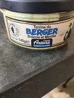 Mängden socker i Terrine du Berger au brocciu et menthe