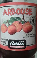 Mängden socker i Gelée D'arbouses