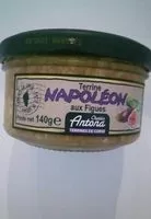 Mängden socker i Terrine Napoléon aux figues