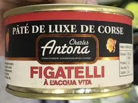 Mängden socker i Figatelli à l'Acqua Vita