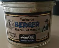 Mängden socker i Verrine du Berger au brocciu et à la menthe