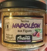 Mängden socker i Terrine Napoléon aux figues