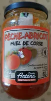 Mängden socker i Confiture Peche Abricot
