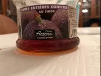 Mängden socker i Figues entières confites au sirop
