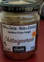 Mängden socker i Miel de Corse AOP Châtaigneraie