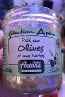 Mängden socker i Pate aux olives et aux herbes
