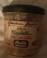 Mängden socker i Pate au figatellu et au vin