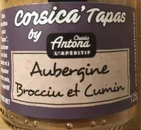 Mängden socker i Corsica tapas aubergine brocciu et cumin