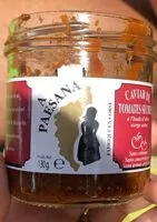 Mängden socker i caviar de tomates sechées