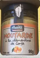 Mängden socker i Moutarde