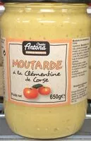 Mängden socker i Moutarde à la clémentine de Corse