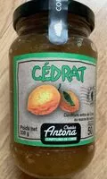 Mängden socker i Confiture Cédrat de Corse