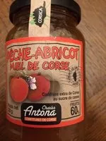 Mängden socker i Peche-abricot Miel De Corse
