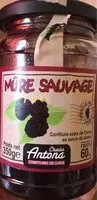 Mängden socker i Mûre sauvage Confiture extra de Corse au sucre de canne