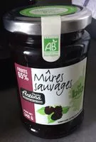 Mängden socker i Confiture mûres sauvages