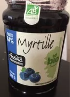 Mängden socker i Confiture extra bio de myrtilles