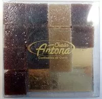 Mängden socker i Pâtes de fruits assorties