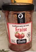 Mängden socker i Confiture extra de Corse fraise