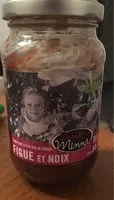 Mängden socker i Confiture extra bio figue et noix