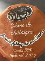 Mängden socker i Crème de châtaigne