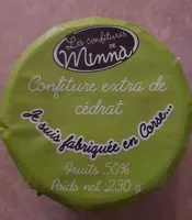 Mängden socker i Confiture extra de cédrat