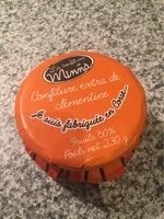 Mängden socker i Confiture extra de clementine